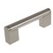 Gliderite Hardware 3-3/4 in. Center to Center Stainless Steel Bar Pull - 52003-96-SN, 5PK 52003-96-SN-5 - alternate 1